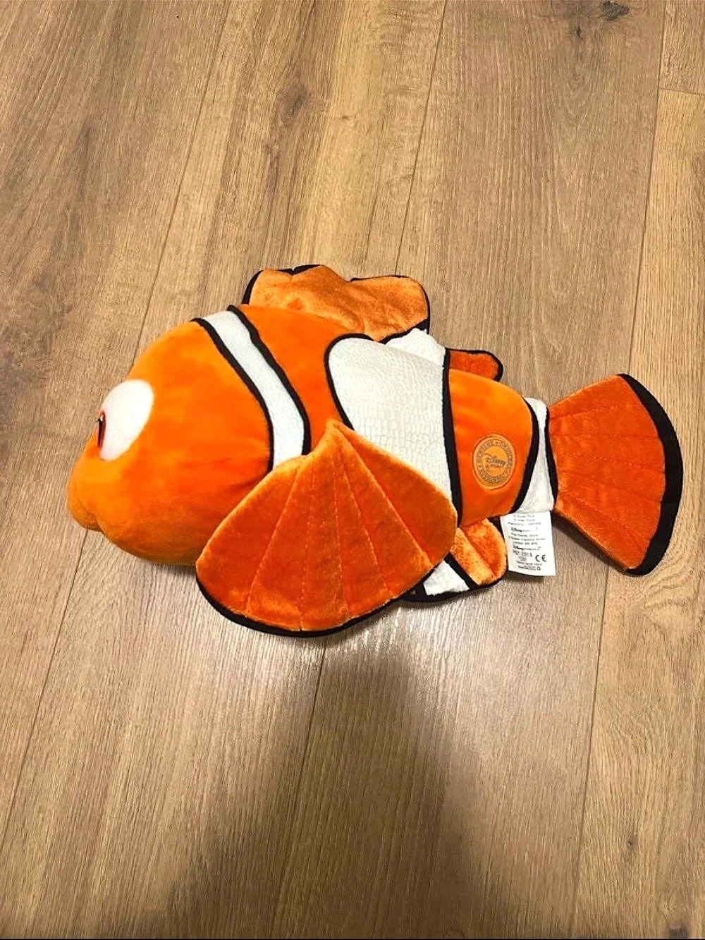 Disney Finding Nemo Authentic Nemo Plush Toy 18” Orange & White